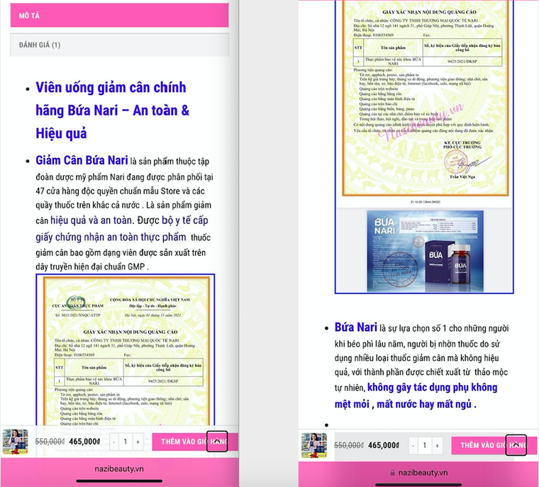 Cảnh báo sản phẩm Bứa Nari: Có chứa chất độc hại gây nguy hiểm cho trẻ em? ảnh 1