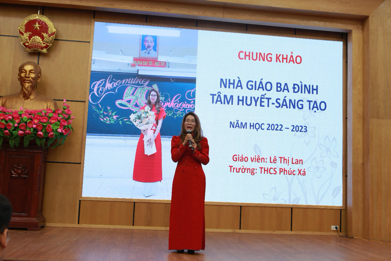 Vinh danh ‘Nhà giáo Ba Đình tâm huyết, sáng tạo’ lần thứ 7 ảnh 3