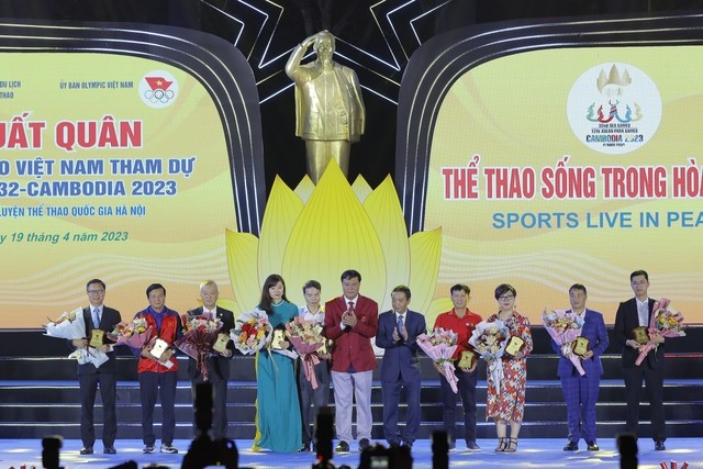 Herbalife đồng hành cùng Lễ xuất quân Đoàn Thể Thao Việt Nam tham dự SEA Games 32 ảnh 1