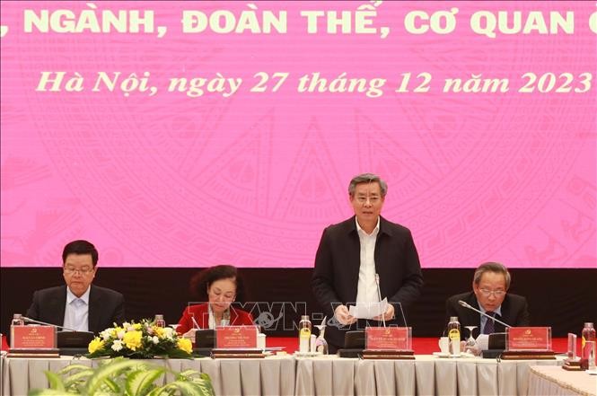 Thường trực Ban Bí thư Trương Thị Mai: Công tác kiểm tra, giám sát đạt 3 kết quả nổi bật ảnh 1