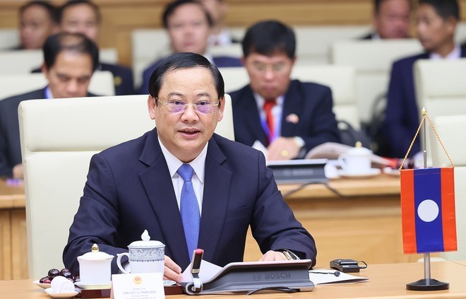 Thủ tướng Việt Nam và Lào đồng chủ trì Kỳ họp Ủy ban liên Chính phủ hai nước ảnh 2