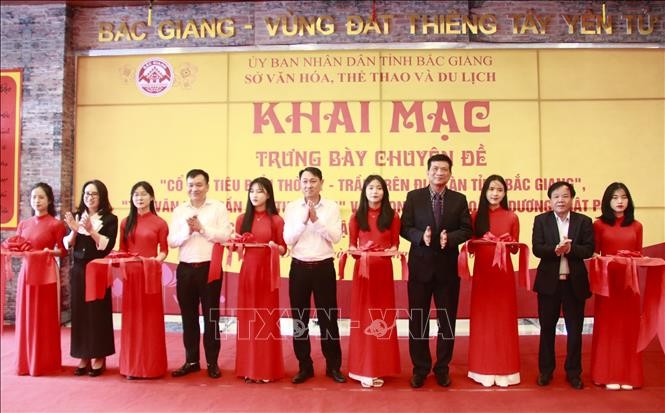 Bắc Giang: Trưng bày 150 cổ vật, hiện vật tiêu biểu thời Lý - Trần ảnh 1