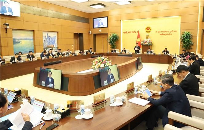 Khai mạc Phiên họp thứ 31 của Ủy ban Thường vụ Quốc hội ảnh 1