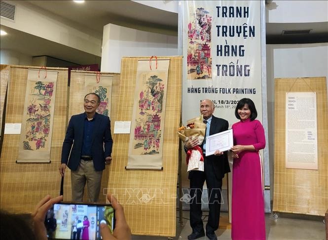 Khai mạc Triển lãm “Tranh truyện Hàng Trống” ảnh 1