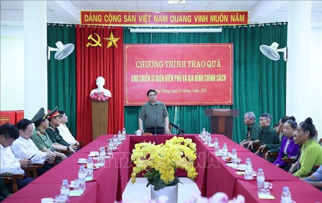 Thủ tướng Phạm Minh Chính tri ân những người làm nên Chiến thắng Điện Biên Phủ ảnh 3