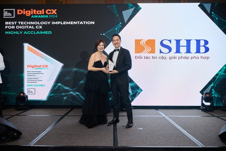 SHB là đại diện ngân hàng Việt Nam đầu tiên giành cú đúp giải thưởng tại Digital CX Awards 2024 ảnh 1