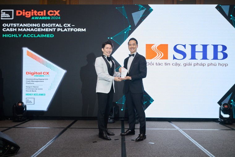SHB là đại diện ngân hàng Việt Nam đầu tiên giành cú đúp giải thưởng tại Digital CX Awards 2024 ảnh 2
