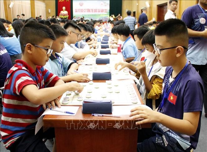 Hơn 300 vận động viên tham dự Giải vô địch Cờ tướng trẻ toàn quốc năm 2024 ảnh 2