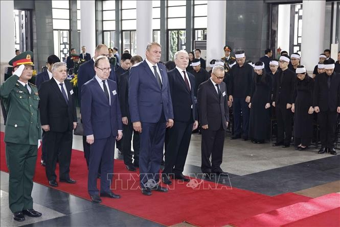 Đoàn đại biểu Liên bang Nga viếng Tổng Bí thư Nguyễn Phú Trọng ảnh 1