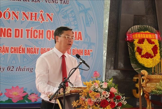 Bà Rịa-Vũng Tàu: Địa điểm trận chiến ngày 6/6/1969 tại Bình Ba được xếp hạng Di tích quốc gia ảnh 2