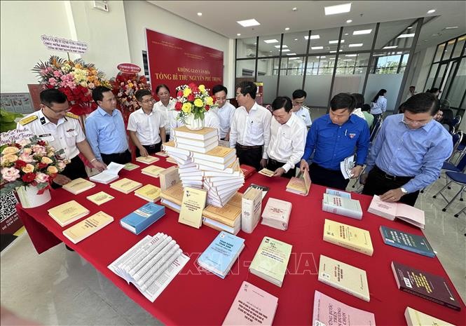 Khai trương Không gian văn hóa Tổng Bí thư Nguyễn Phú Trọng ảnh 1