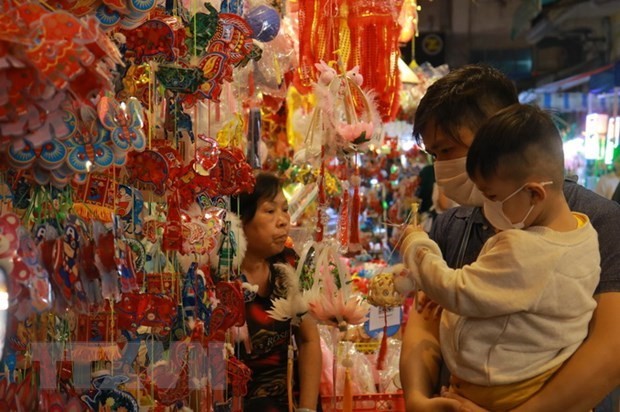 Thành phố Hồ Chí Minh: Phố lồng đèn thu hút người dân, du khách ảnh 1