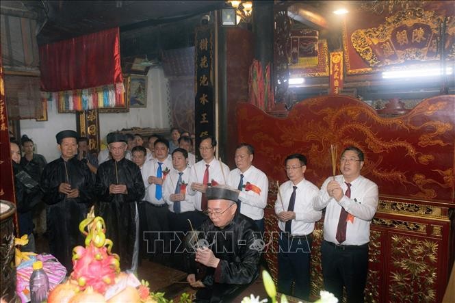 Nam Định: Tưởng nhớ 724 năm ngày mất Anh hùng dân tộc Trần Hưng Đạo ảnh 1