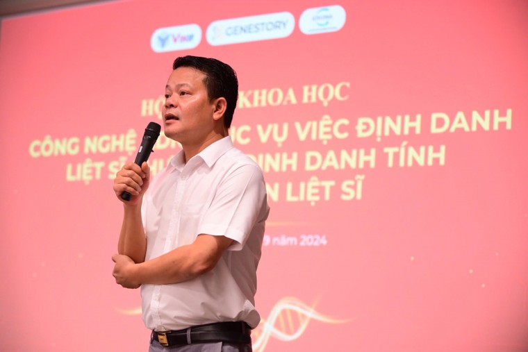 Hội thảo khoa học về công nghệ ADN phục vụ định danh liệt sĩ chưa xác định danh tính và thân nhân liệt sĩ ảnh 1