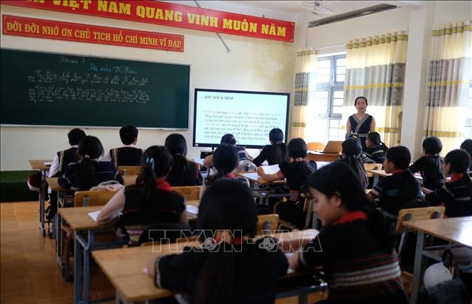 Bảo tồn văn hóa K’Ho ở mái trường vùng sâu cao nguyên Di Linh ảnh 1