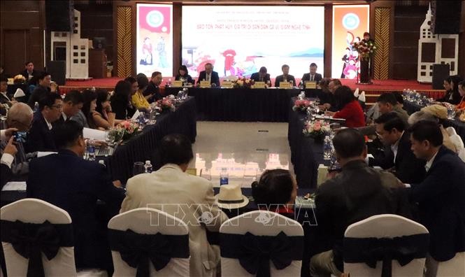 Hội thảo khoa học cấp quốc gia về Dân ca Ví, Giặm Nghệ Tĩnh ảnh 2