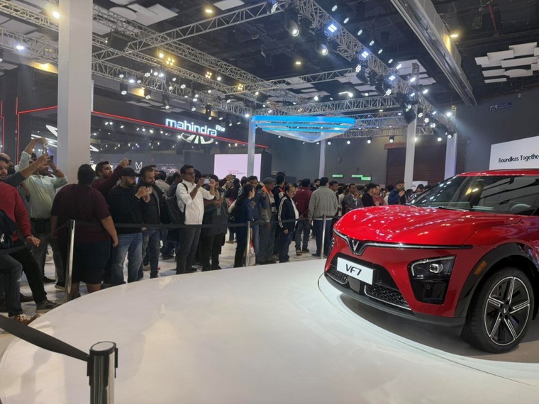 VinFast tỏa sáng tại Bharat Mobility Expo 2025, chinh phục khách hàng Ấn Độ ảnh 3
