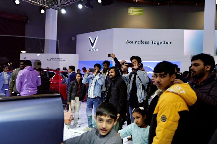 VinFast tỏa sáng tại Bharat Mobility Expo 2025, chinh phục khách hàng Ấn Độ ảnh 4