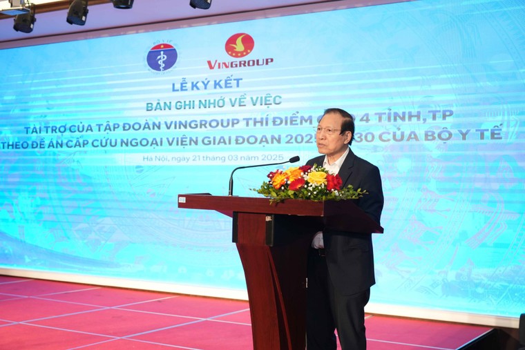 Vingroup tài trợ 1.000 tỷ đồng cho "Đề án cấp cứu ngoại viện cấp quốc gia' ảnh 3