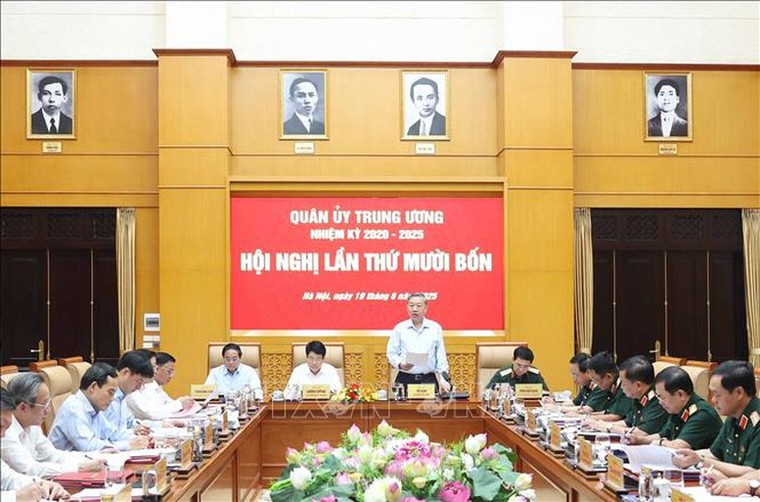 Tổng Bí thư Tô Lâm chủ trì Hội nghị Quân ủy Trung ương lần thứ 14 ảnh 2