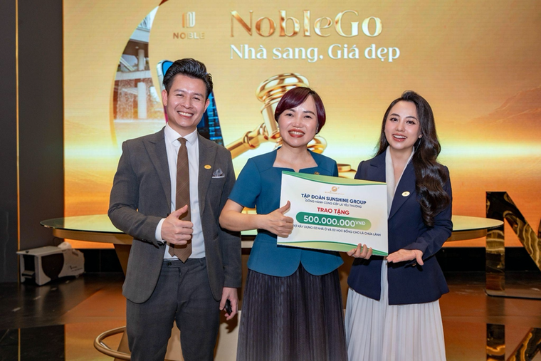 Sunshine Group livestream BĐS, giảm giá 1 tỷ đồng cho khách hàng, trích 500 triệu đồng/phiên làm thiện nguyện ảnh 2