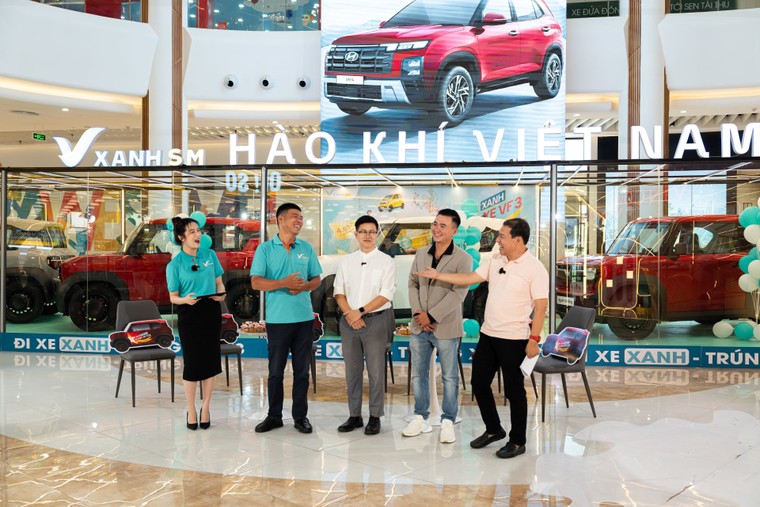 Đặt taxi Xanh SM, rinh ô tô điện VinFast VF 3 về nhà ảnh 2