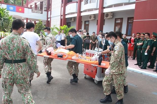 Bệnh viện Dã chiến cấp 2 số 3 sẵn sàng nhận nhiệm vụ tại Nam Sudan ảnh 1