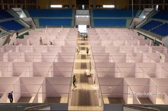 Hình ảnh đầu tiên bên trong Bệnh viện dã chiến 620 giường tại Bắc Giang ảnh 3