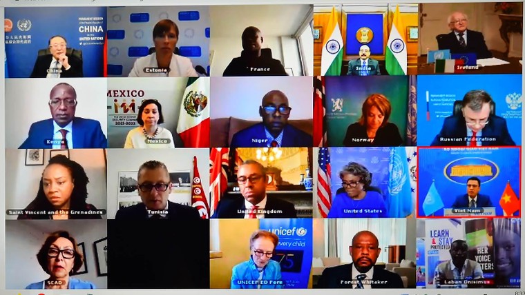 Chấm dứt chiến tranh và đem lại hòa bình là điều kiện tiên quyết để bảo vệ trẻ em ảnh 1