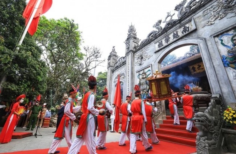 Quảng bá di sản văn hóa Việt Nam qua lễ hội Đền Hùng 2023 ảnh 3