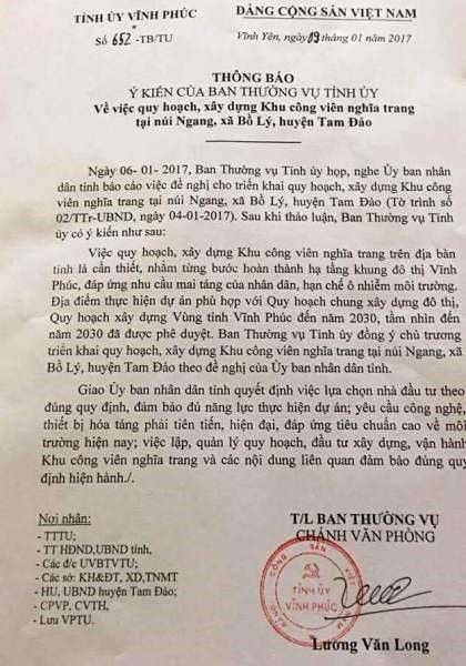 Vì sao người dân lo sợ về “siêu nghĩa trang" sắp hình thành trên Tam Đảo? ảnh 2