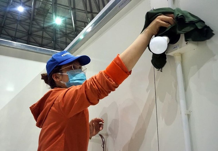 Hình ảnh đầu tiên của bệnh viện dã chiến Đà Nẵng ảnh 5