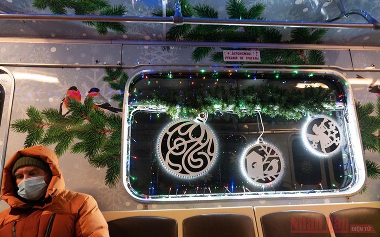 “Chuyến tàu năm mới” ở Moscow ảnh 3