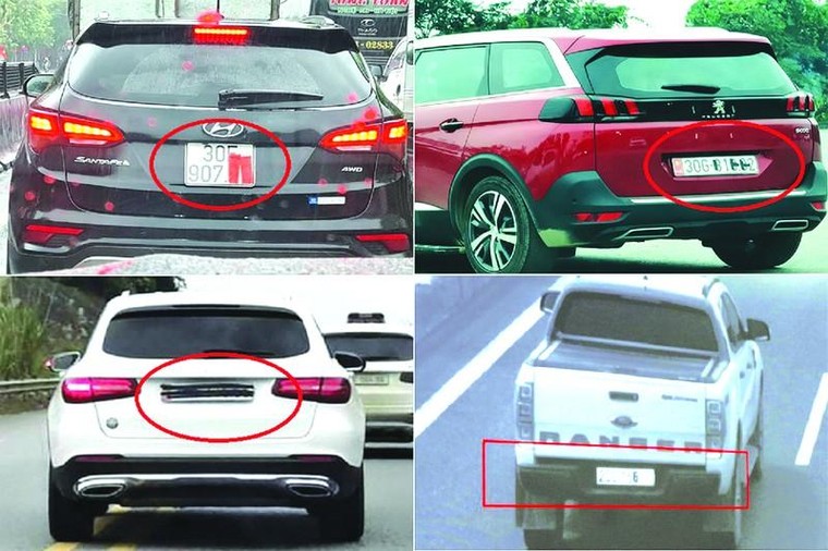 Chiêu trò che biển số né CSGT phạt nguội trên cao tốc ảnh 2