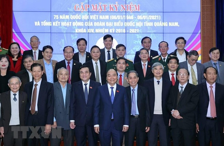 Thủ tướng dự gặp mặt kỷ niệm 75 năm Ngày Tổng Tuyển cử đầu tiên ảnh 4