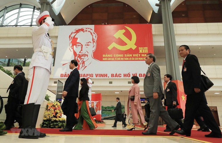 Đại hội XIII tiếp tục làm việc về công tác nhân sự trong chiều 29/1 ảnh 2