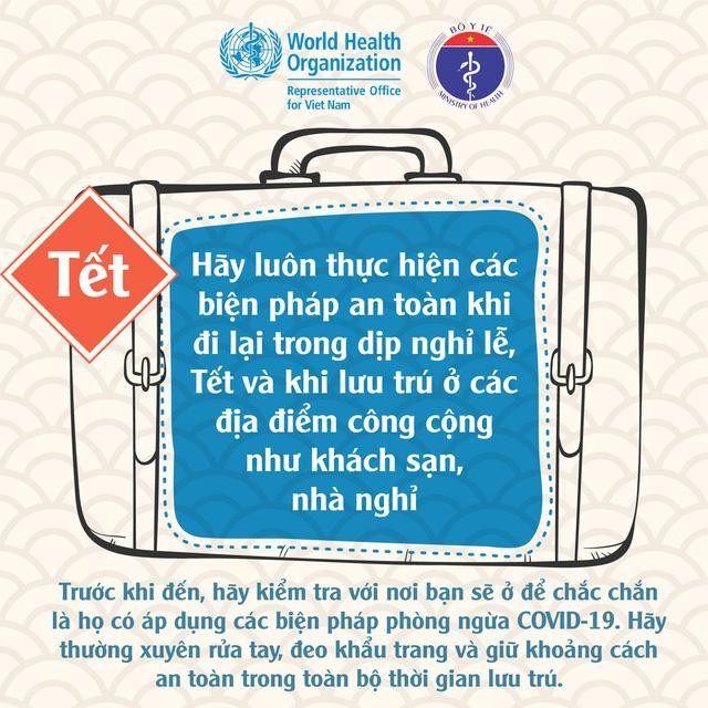 Cách đón Tết an toàn trong mùa dịch theo khuyến cáo của WHO, Bộ Y tế ảnh 4