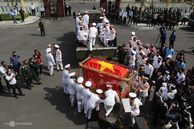 Lễ truy điệu và an táng nguyên Phó Thủ tướng Trương Vĩnh Trọng ảnh 2