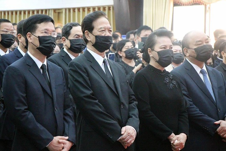 Lễ truy điệu và an táng nguyên Phó Thủ tướng Trương Vĩnh Trọng ảnh 1