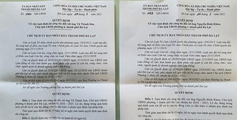 Đà Lạt: Công an phát hiện 2 chủ tịch phường sử dụng ma tuý như thế nào? ảnh 2