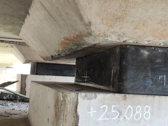 Thêm 4 gối cao su tuyến metro Bến Thành - Suối Tiên bị xê dịch ảnh 1