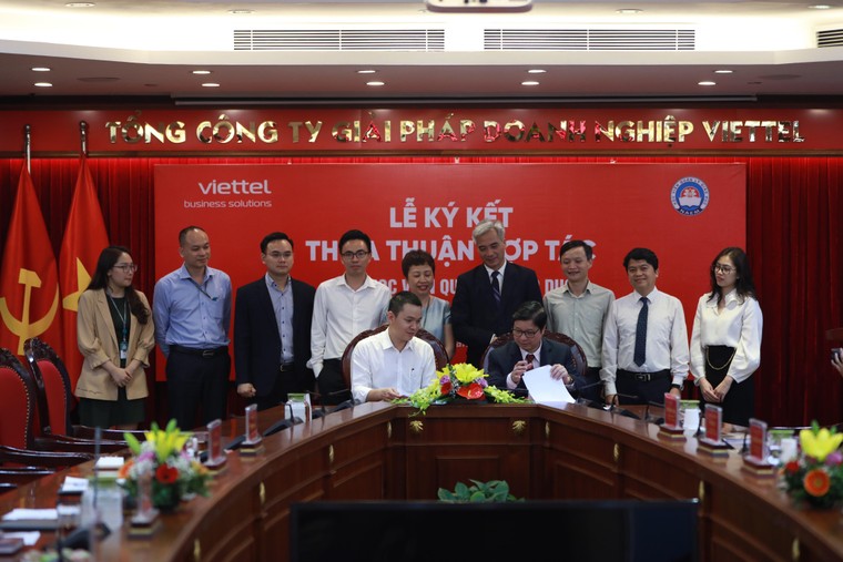 Học viện Quản lý giáo dục và Viettel hợp tác thúc đẩy chuyển đổi số trong giáo dục ảnh 1