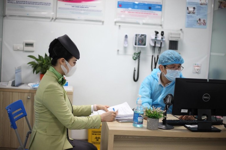 Hàng nghìn cán bộ nhân viên Bamboo Airways tiêm vaccine phòng Covid-19 ảnh 5