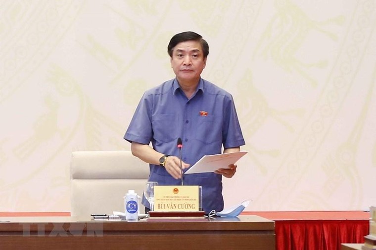 Chủ tịch Quốc hội Vương Đình Huệ gặp mặt đại diện các cơ quan báo chí ảnh 4