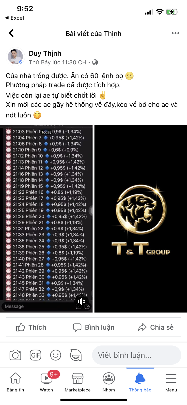 Phát hiện sàn tiền ảo mạo danh thương hiệu Tập đoàn T&T Group ảnh 1