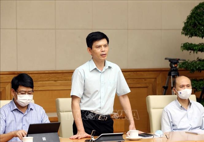 Phó Thủ tướng Vũ Đức Đam chủ trì cuộc họp BCĐ Quốc gia phòng, chống dịch bệnh COVID-19 ảnh 5