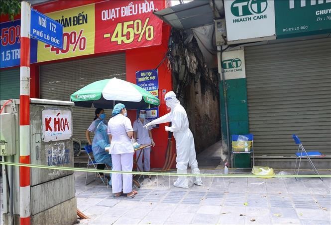 Hà Nội: Phong tỏa ngõ 172 Lò Đúc ảnh 1