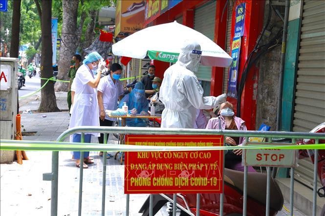 Hà Nội: Phong tỏa ngõ 172 Lò Đúc ảnh 3