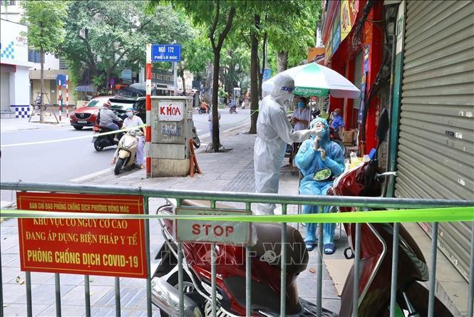 Hà Nội: Phong tỏa ngõ 172 Lò Đúc ảnh 4