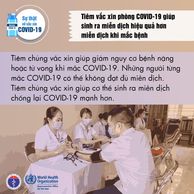 Tiêm vaccine COVID-19 giúp cơ thể sinh ra miễn dịch mạnh hơn ảnh 3